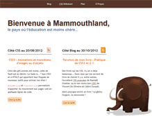Tablet Screenshot of mammouthland.net